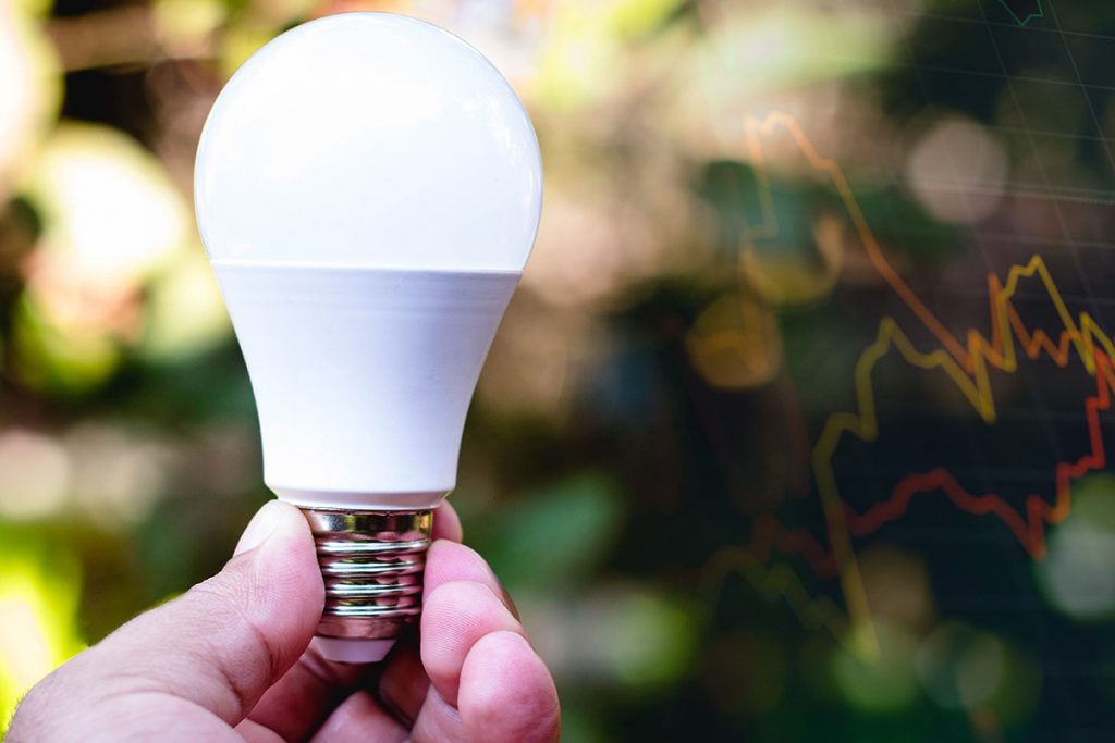 Alza del precio de la luz en España